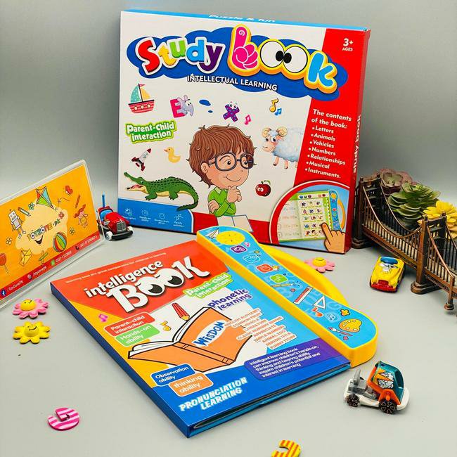 Electronic Learning Study Book for kids - Brain Box Games